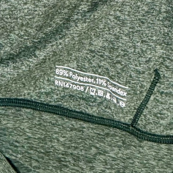 Outdoor Voices | Green Cloud Knit Hoodie (M) - Picture 7 of 7